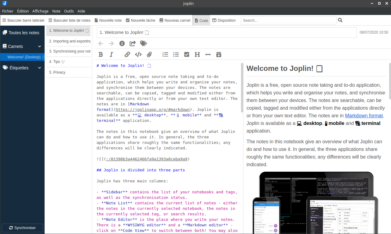 Joplin for programmers