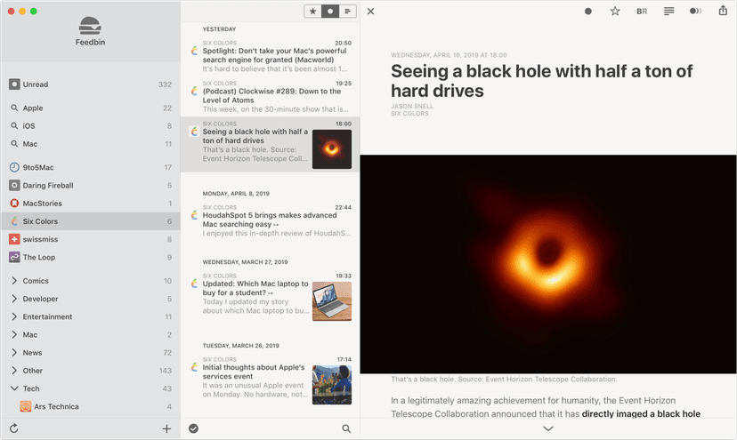 reeder for mac review